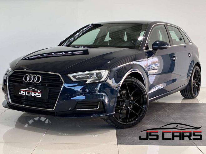 Audi A3 Sportback 1.6TDi SPORT-GPS-LED-JANTES19- Bleu M�tallis� de 
