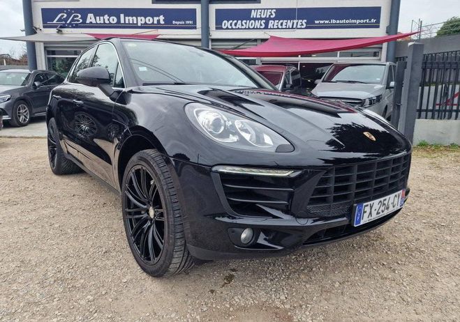Porsche Macan 3.0 V6 258ch S Diesel PDK Noir de 2014