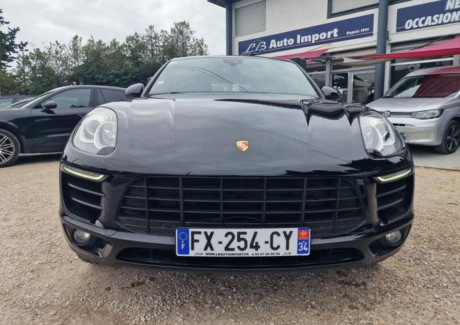 Porsche Macan 3.0 V6 258ch S Diesel PDK Noir de 2014