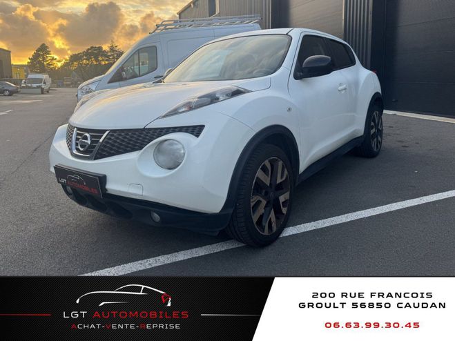 Nissan Juke I (F15E) UK Phase 2 1.6 i 16V 2WD 117 cv BLANC de 2014