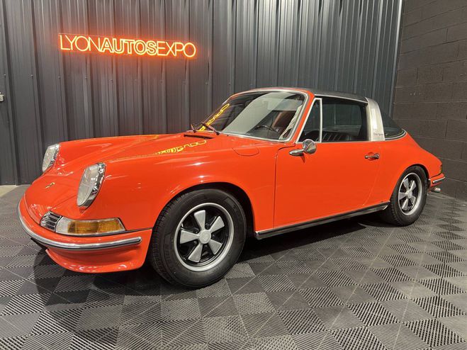 Porsche 911 2.2 T TARGA ORANGE TANGERINE de 1970
