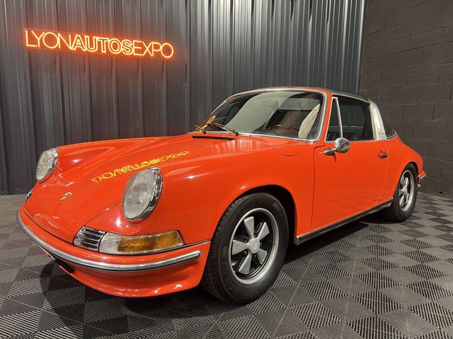 Porsche 911 2.2 T TARGA ORANGE TANGERINE de 1970