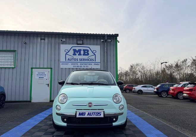 Fiat 500 0.9 8V 105cv Twinair Cult Cuir Toit Pano Vert de 2014