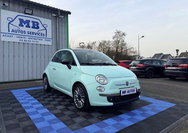 Fiat 500 0.9 8V 105cv Twinair Cult Cuir Toit Pano Vert de 2014