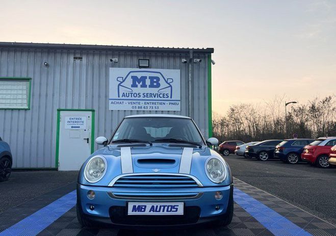 Mini One Cooper S 1.6 Kompressor 170cv Boite Manu Bleu de 2005