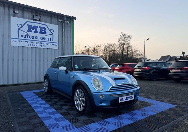 Mini One Cooper S 1.6 Kompressor 170cv Boite Manu Bleu de 2005
