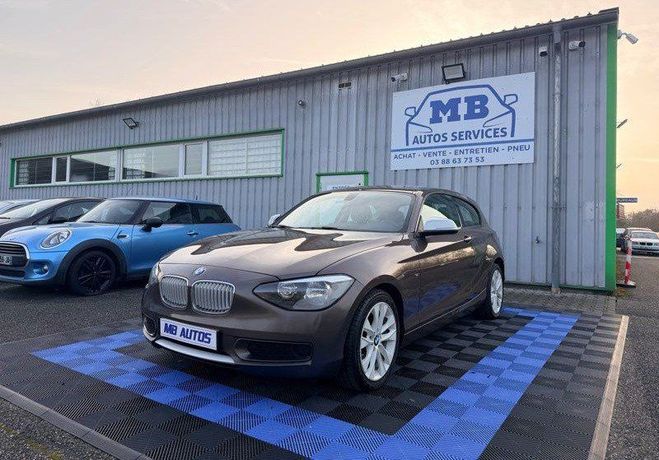 BMW Serie 1 114i 102cv Urban Sport Cuir Clim Radar A Marron de 2014