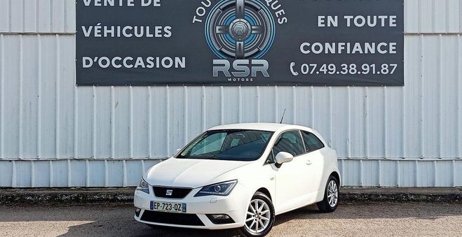 Seat Ibiza SC 1.4 TDI 90 ch Connect Blanc de 2017