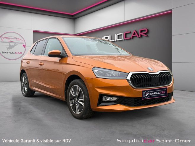 Skoda Fabia 1.0 TSI 110 ch DSG7 Style Garantie 12 mo Orange de 2022