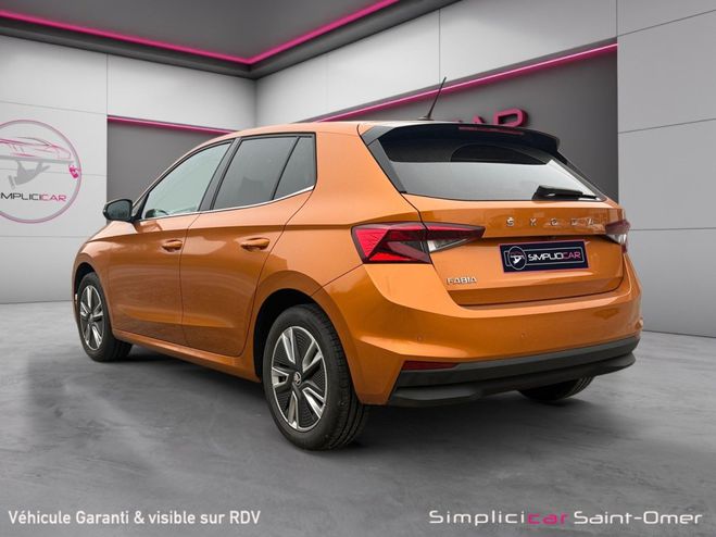 Skoda Fabia 1.0 TSI 110 ch DSG7 Style Garantie 12 mo Orange de 2022