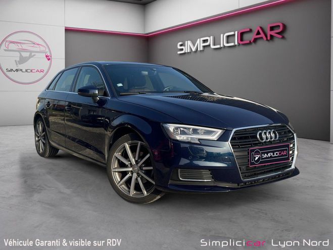 Audi A3 Sportback 35 TFSI CoD 150 S tronic 7 Des Bleu de 2019