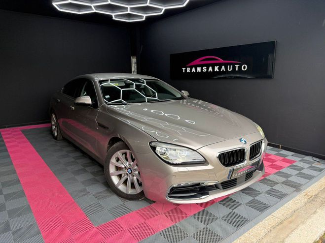 BMW Serie 6 Gran Coupe F06 LCI 640d 313 ch Lounge Pl Beige de 2015