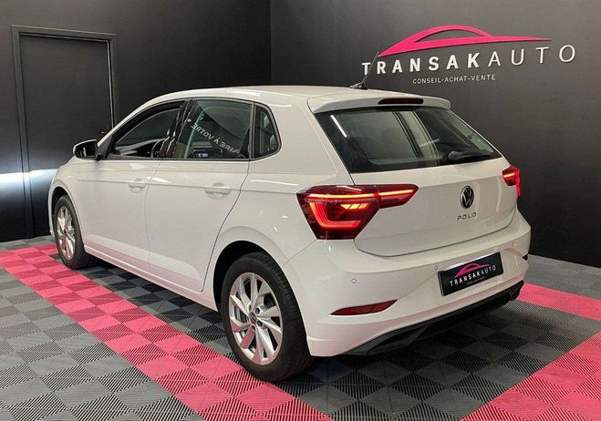 Volkswagen Polo 1.0 TSI 95ch BVM5 Style SECONDE MAIN ORI Blanc de 2022