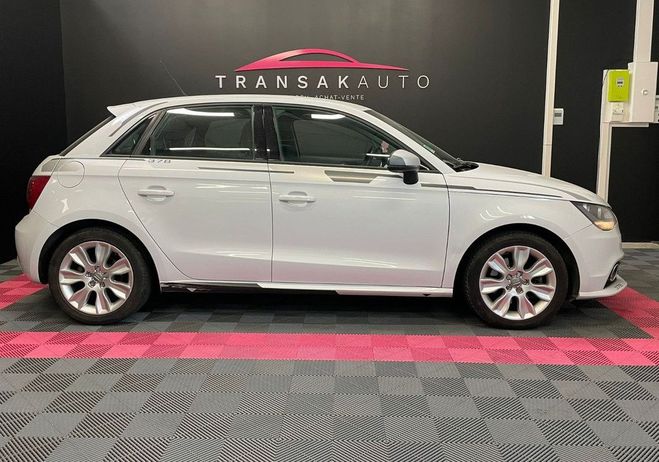Audi A1 Sportback 1.6 TDI 105ch Ambition SERIE L Blanc de 2013