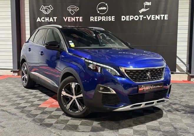 Peugeot 3008 1.5 BlueHDi 130ch E6.c GT Line S&S EAT8 Bleu de 2019