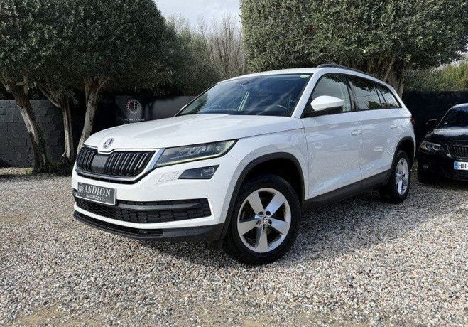 Skoda Kodiaq 2.0 TDI 150 SCR STYLE DSG 5 PLACES Blanc de 2017