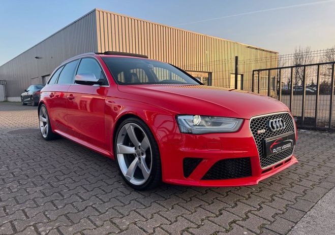 Audi RS4 AVANT V8 4.2 FSI 450 QUATTRO S-TRONIC ?  Rouge de 2013