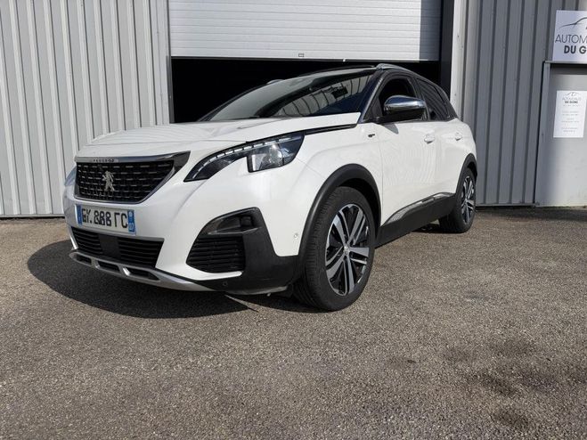 Peugeot 3008 2.0 BlueHDi S&S - 180 - BV EAT6 II 2016  BLANC de 2017