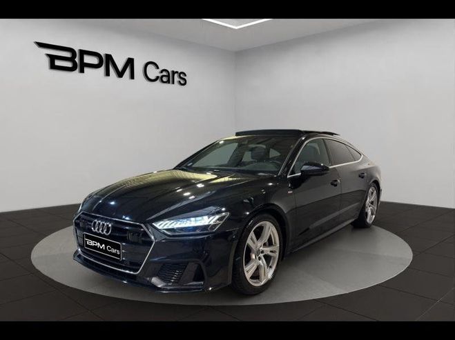Cliquer pour voir la photo suivante Audi A7 Sportback 55 TFSI 340ch S line quattro S Noir Brillant de 2019