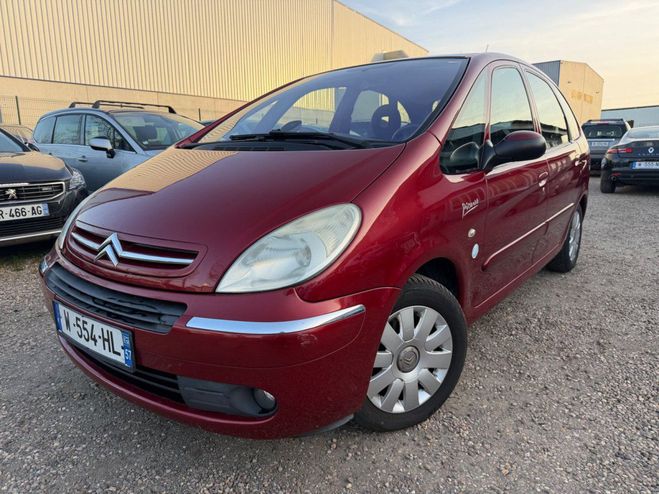 Citroen Xsara Picasso 1.6 HDI 110 Exclusive Rouge de 2008