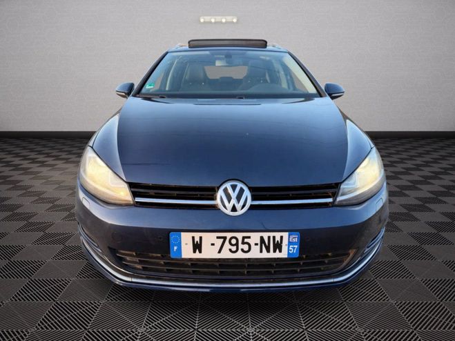 Volkswagen Golf VII SW 2.0 TDI 150 DSG 6 CARAT 99500 KM  Bleu de 2013