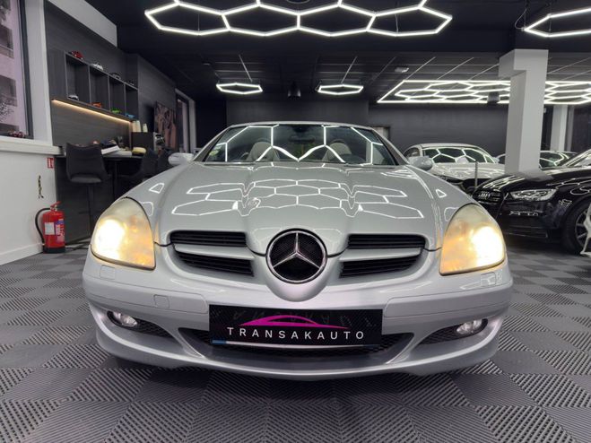 Mercedes Classe SLK 200 KOMPRESSOR 1.8 163cv CABRIOLET BVA Gris de 2004
