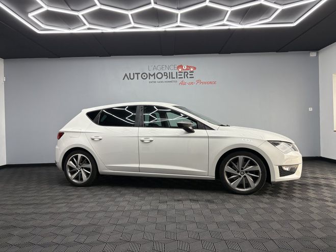Seat Leon III (5F1) 5 portes 1.8 TFSI 16V DSG7 S&S Blanc de 2014