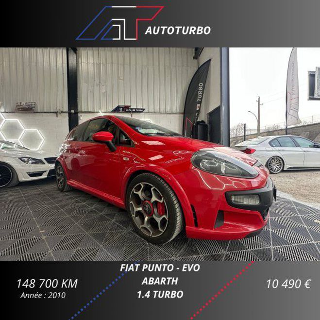 Fiat Grande Punto 1.4 16V T-JET 120CH SPORT 3P Rouge de 2010