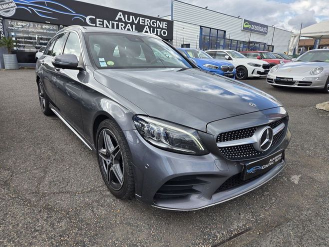 Mercedes Classe C BREAK 220 D 194CH AMG LINE 9G-TRONIC Gris de 2018