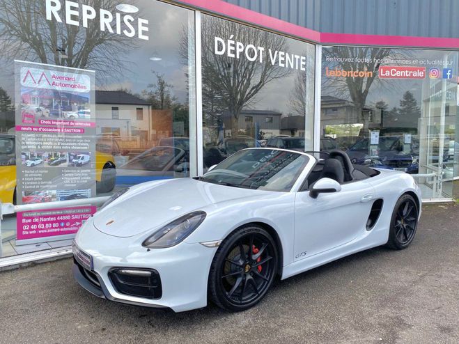 Cliquer pour voir la photo suivante Porsche Boxster 3.4i GTS 330 ch PDK Blanc de 2015