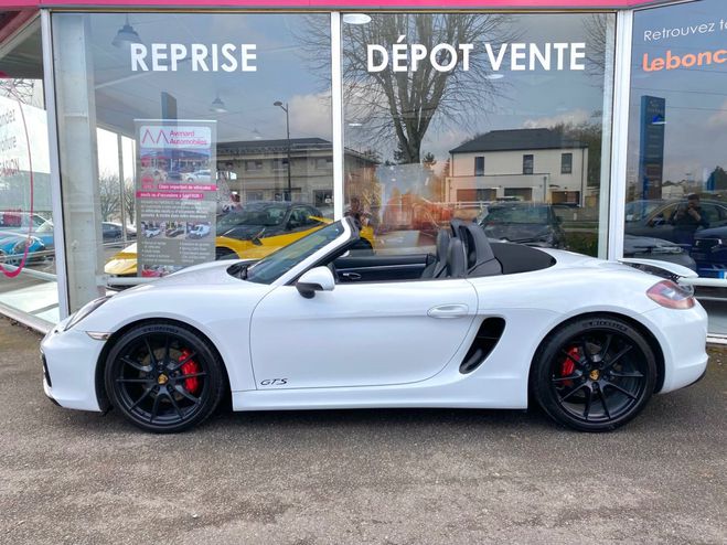 Porsche Boxster 3.4i GTS 330 ch PDK Blanc de 2015