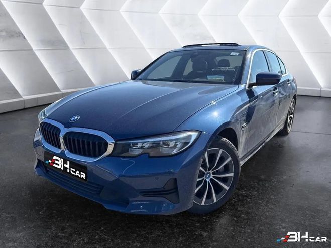 Cliquer pour voir la photo suivante BMW Serie 3 330E G20 HYBRIDE 292 CH LOUNGE BVA8 TOIT Bleu de 2022