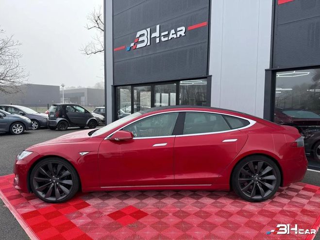 Tesla Model S Model-s 90D 525 90KWH 4WD DUAL-MOTOR Rouge de 2016