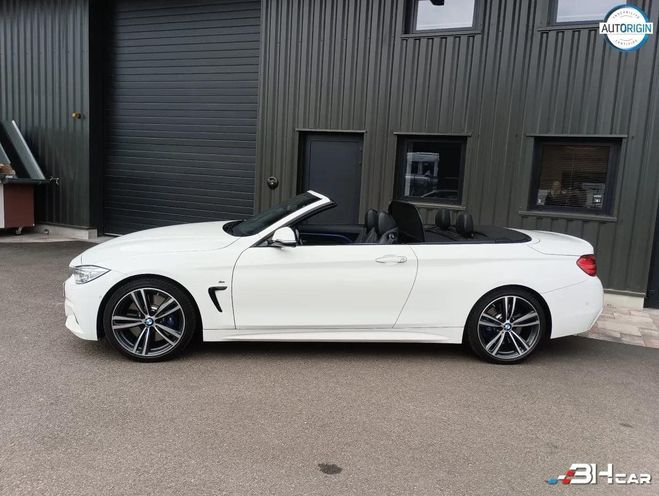 BMW Serie 4 CABRIOLET 440 I 326CV M-SPORT BVA8 Jante Blanc de 2016