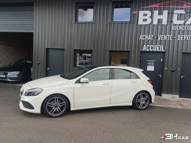 Mercedes Classe A 200 155CV 7G-DCT FASCINATION Pack AMG To Blanc de 2017