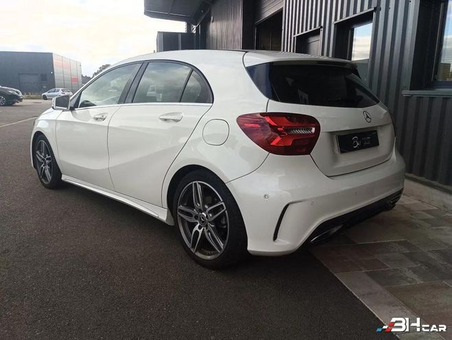 Mercedes Classe A 200 155CV 7G-DCT FASCINATION Pack AMG To Blanc de 2017
