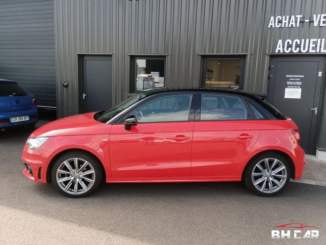 Audi A1 1.6 TDI 90CV BVM5 S-LINE XENON BOSE REGU Rouge de 2014