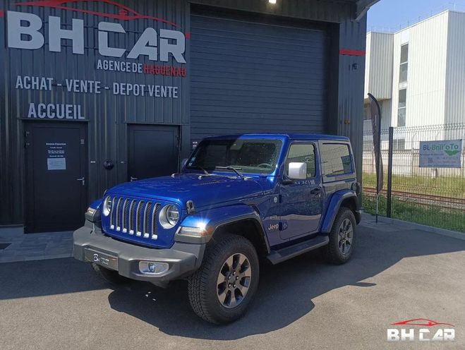 Jeep Wrangler 2.2 MULTIJET 200CV OVERLAND AWD BVA8 1�r Bleu de 2019