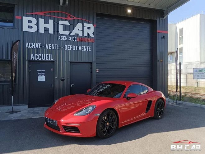 Porsche 718 Cayman 2.0 300CV PDK7 Garantie Approved Rouge de 2017