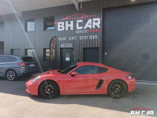 Porsche 718 Cayman 2.0 300CV PDK7 Garantie Approved Rouge de 2017