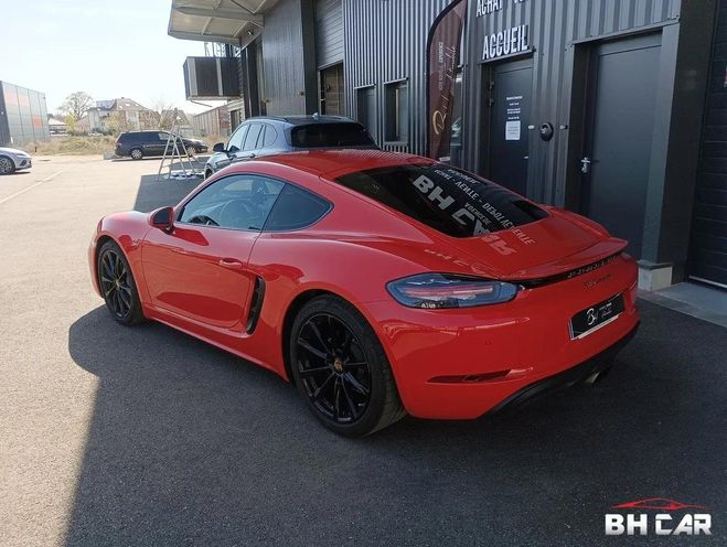 Porsche 718 Cayman 2.0 300CV PDK7 Garantie Approved Rouge de 2017