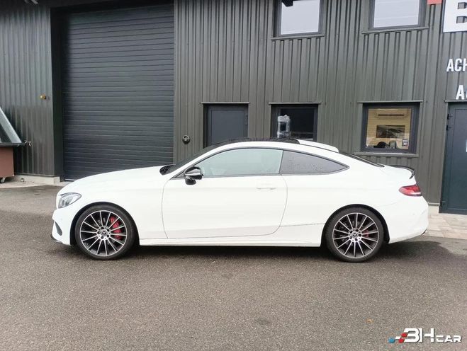 Mercedes Classe C COUPE 220 D 170CV 4-MATIC 9G-TRONIC FASC Blanc de 2018