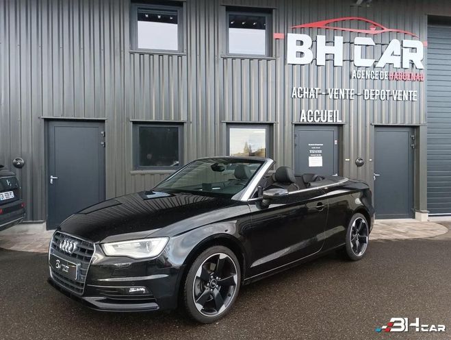 Audi A3 CABRIOLET 1.8 TFSI 180CV AMBITION LUXE S Noir de 2014