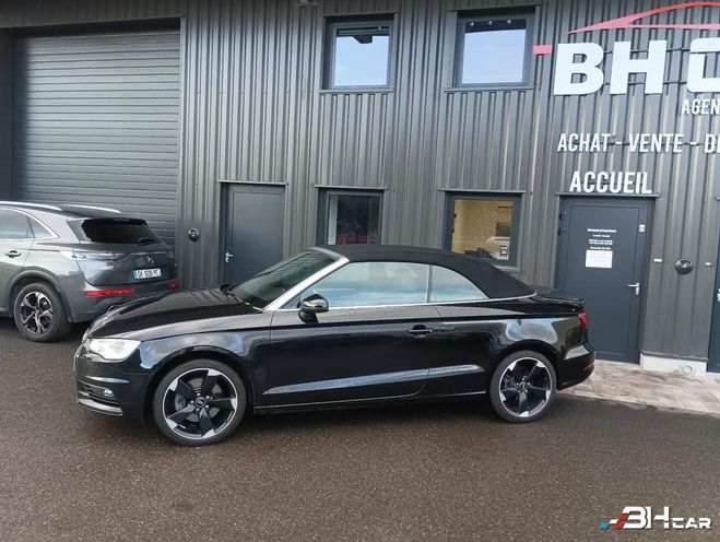 Audi A3 CABRIOLET 1.8 TFSI 180CV AMBITION LUXE S Noir de 2014