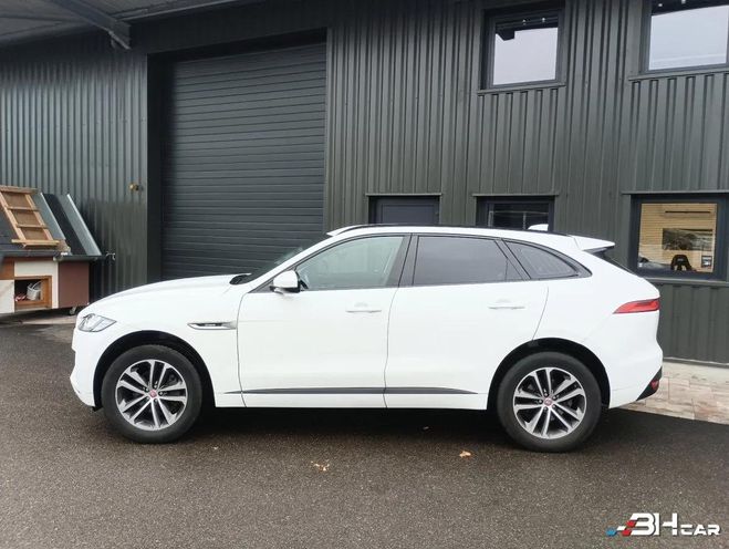 Jaguar F Pace 2.0 D 180CV R-SPORT AWD BVA8 Blanc de 2018