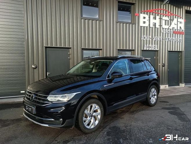 Volkswagen Tiguan 1.5 TSI 150CV DSG7 ELEGANCE Toit Pano Ha Noir de 2021