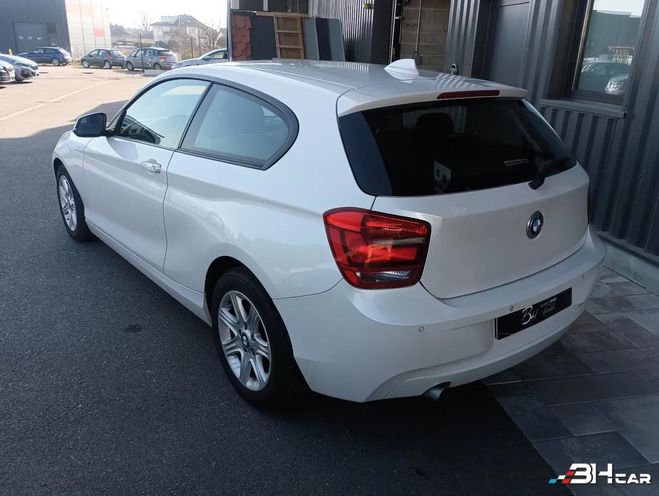 BMW Serie 1 118D 143CV BVM6 BUSINESS MINERAL WEISS Blanc de 2013