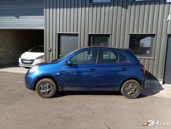 Nissan Micra 1.2 80 ACENTA CLIM BLUETOOTH Bleu de 2013