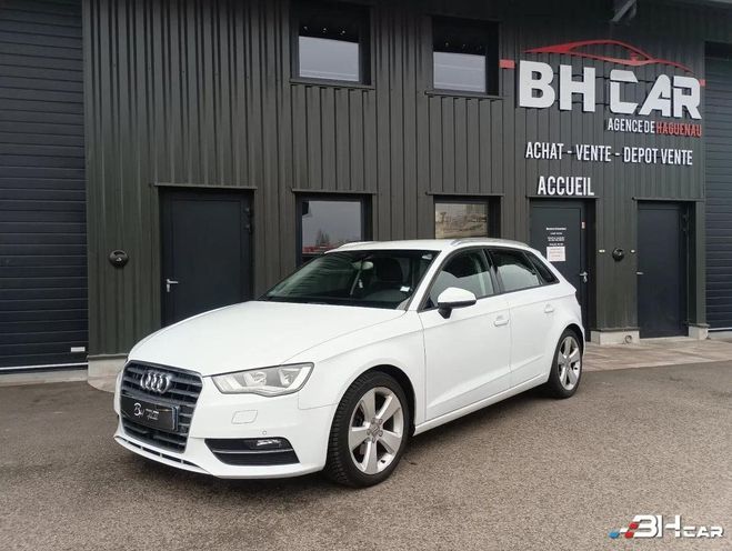 Audi A3 SPORTBACK 2.0 TDI 150CV S-TRONIC 6 AMBIT Blanc de 2015