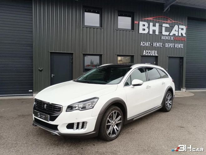 Peugeot 508 SW RXH 2.0 BLUEHDI 180CV 4X4 EAT6 MOTEUR Blanc de 2017